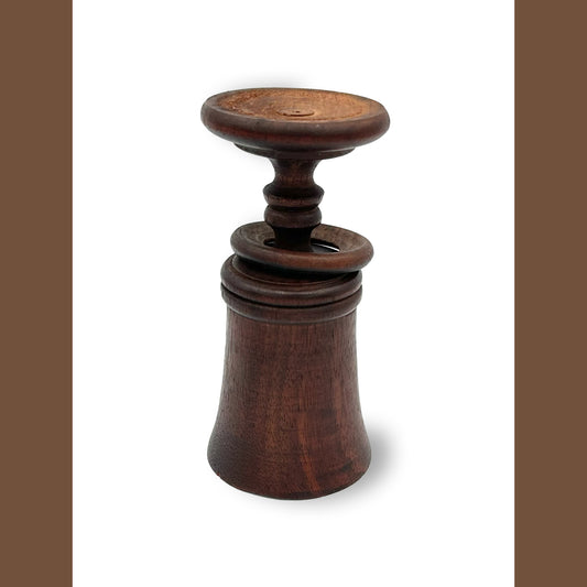 Turned Wooden Ring Goblet