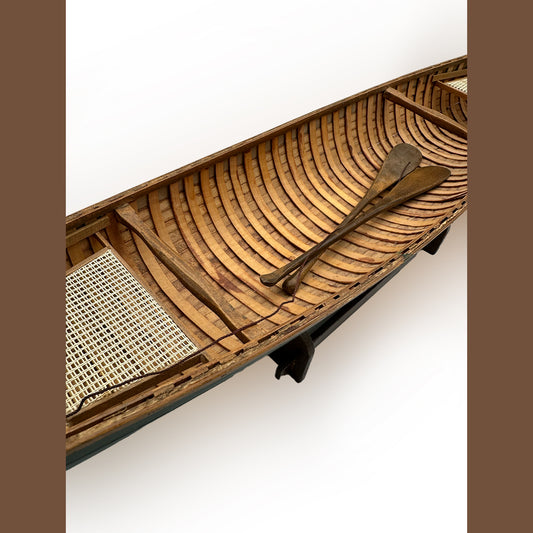 Salesman Sample Wooden Canoe