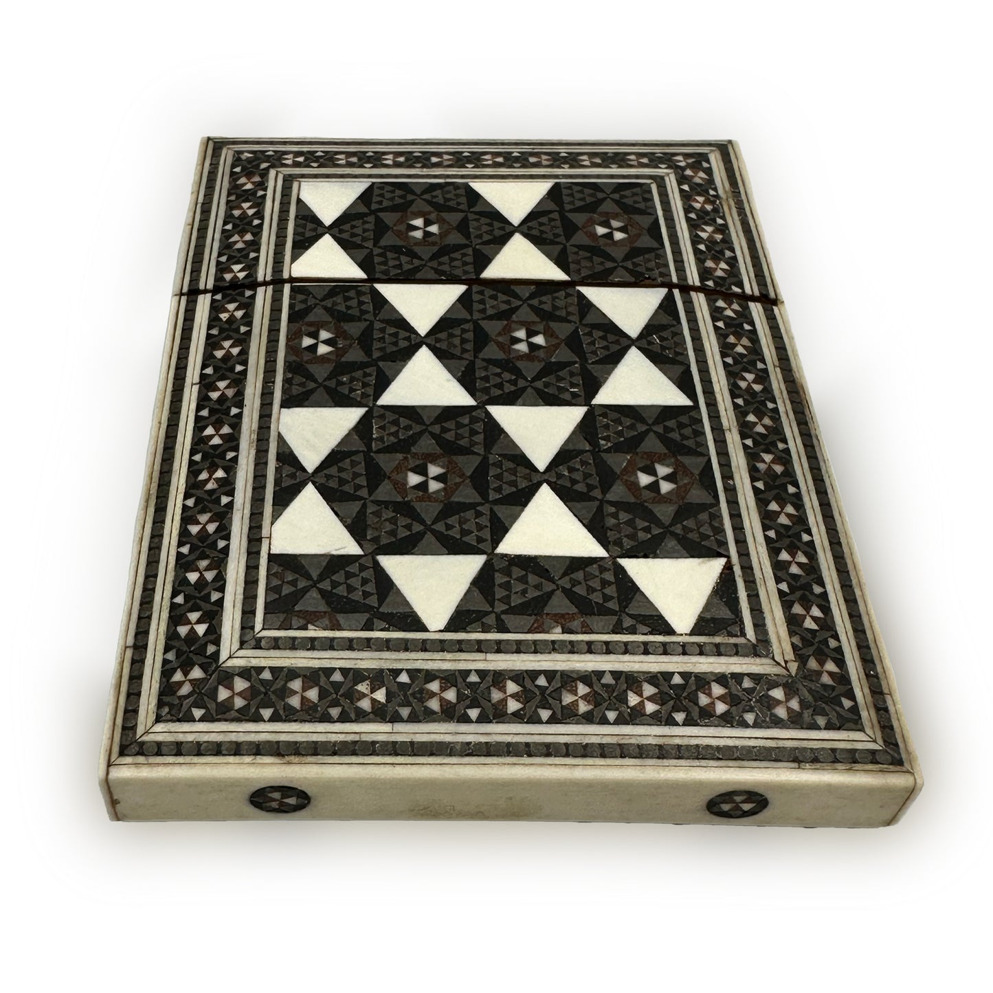 Antique Middle Eastern Marquetry Box