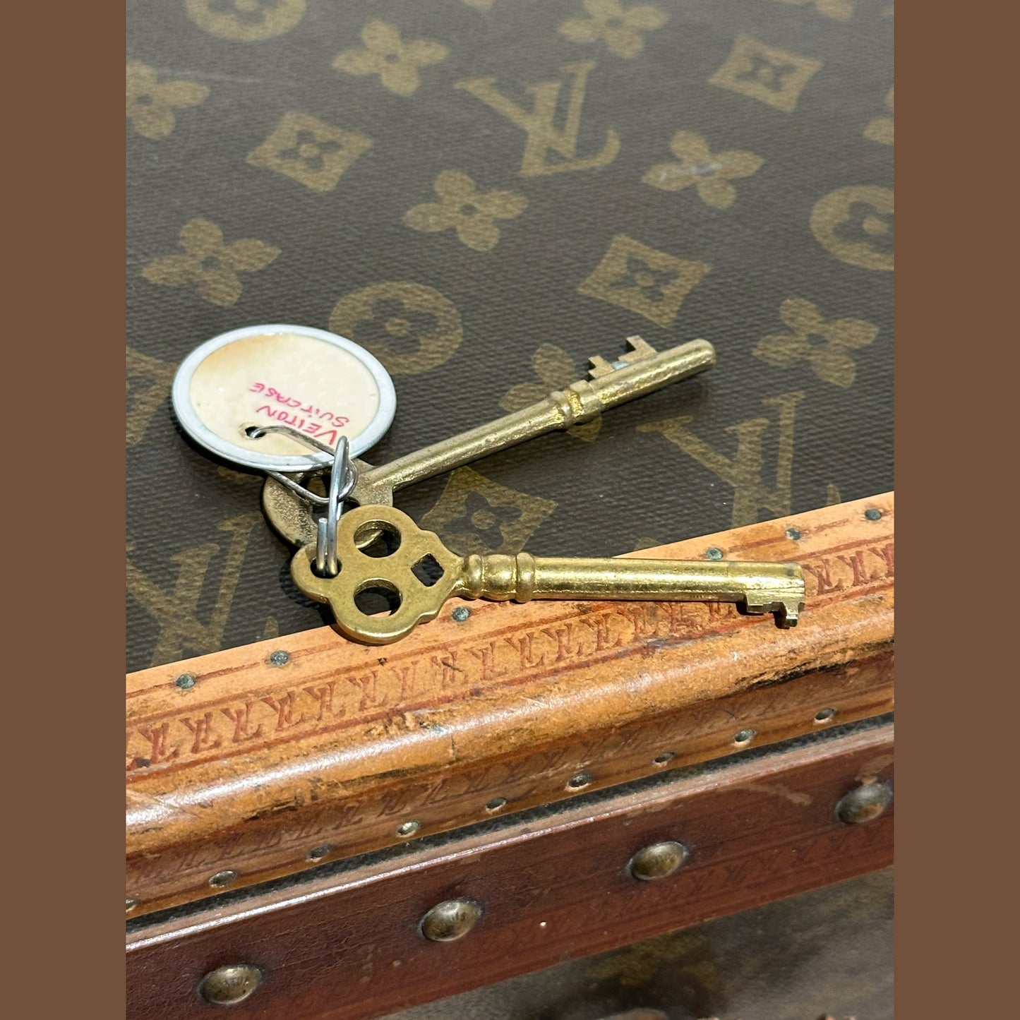 Antique Louis Vuitton Flat Top Trunk