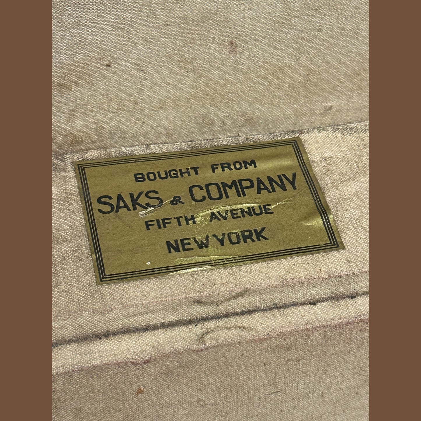 Antique Louis Vuitton Flat Top Trunk