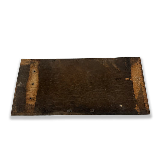 Antique Carved Wooden Sign