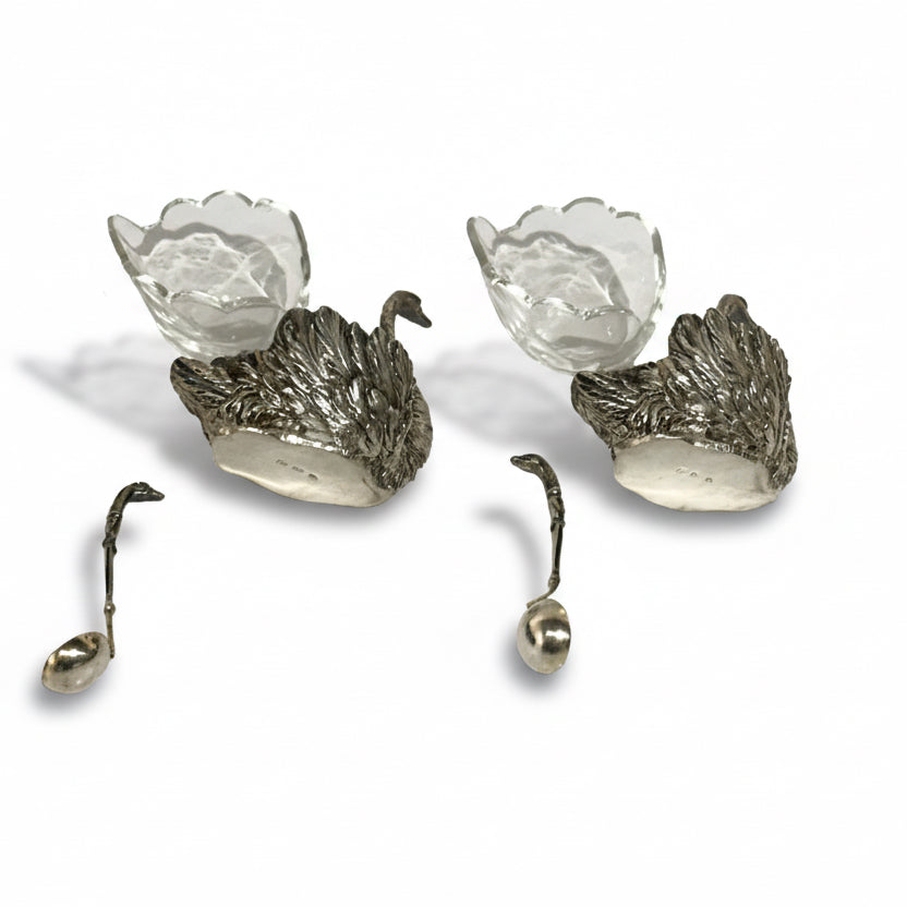 Silver Salt/Pepper Swan Cellars