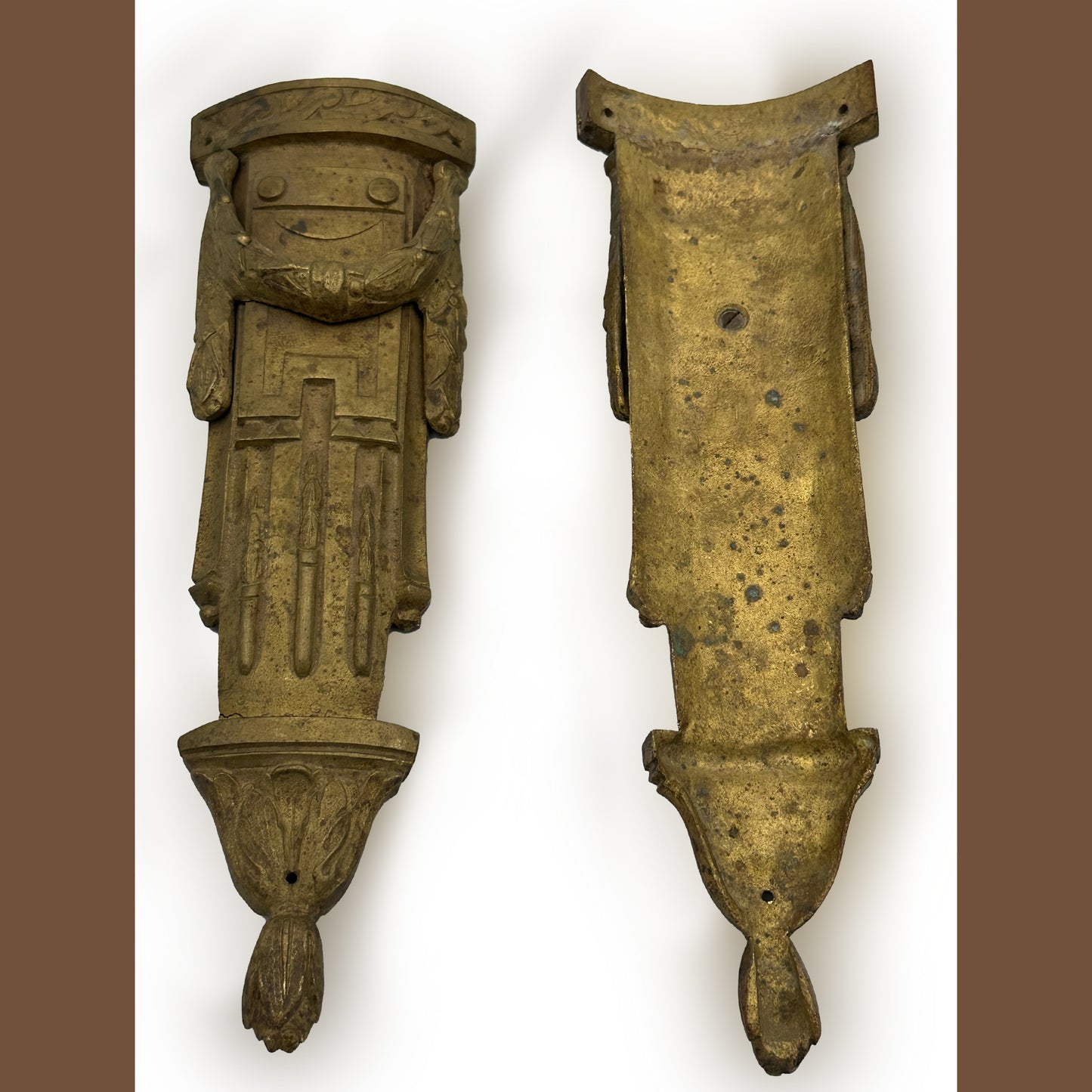 Neoclassical Style Brass Mounts