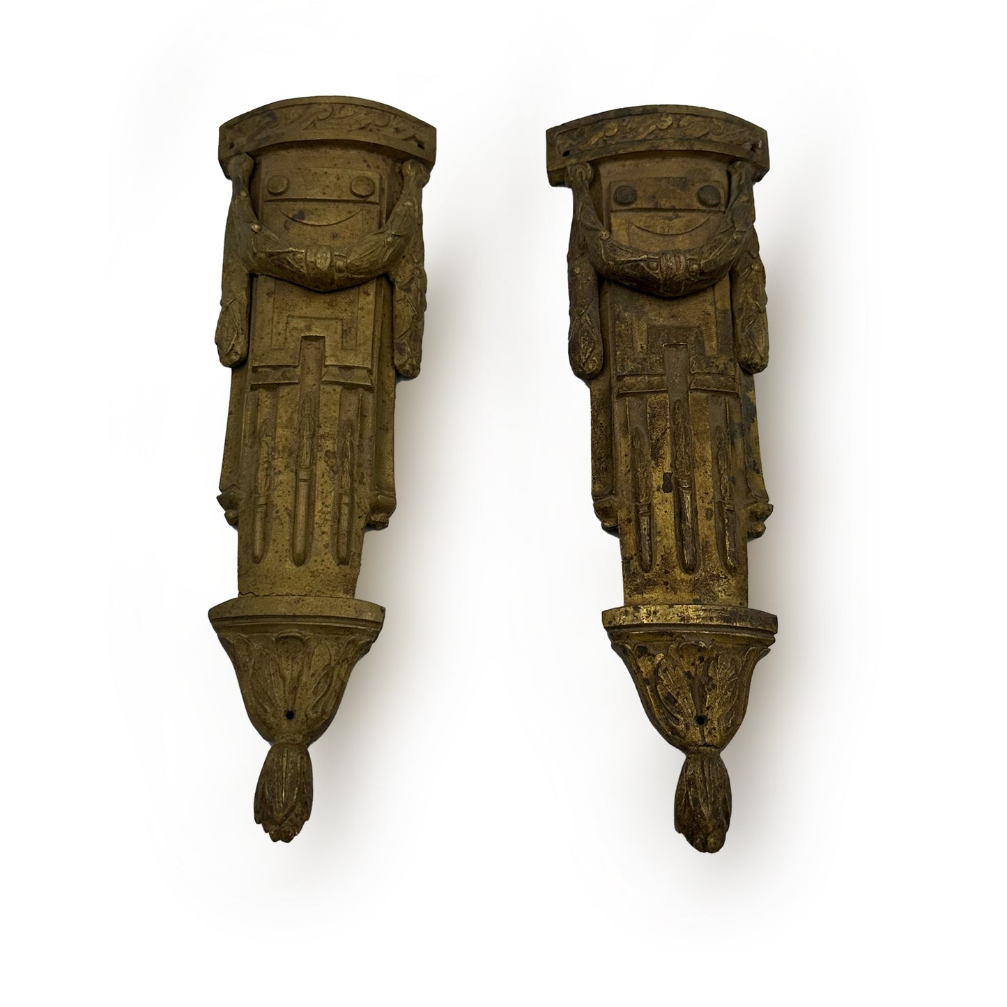 Neoclassical Style Brass Mounts